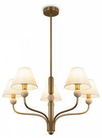 Люстра на штанге Freya Aurelia FR2058PL-05BS