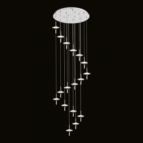 Каскадная светодиодная люстра Lussole Littlerock LSP-7374 