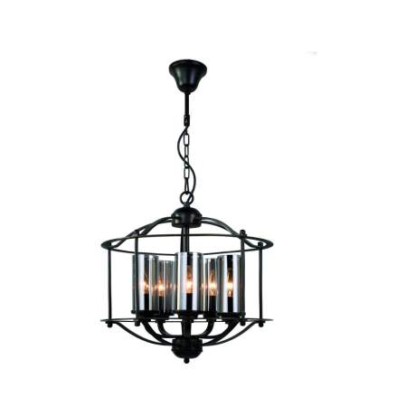 Подвесная люстра с лампочками Favourite Kiara 2057-5P+Lamps E14 Свеча 