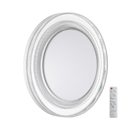 Настенно-потолочный светильник с пультом ДУ Sonex Maron Suzy Silver 7642/EL 