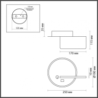 Настенный светильник от Lustrof 763439-681886