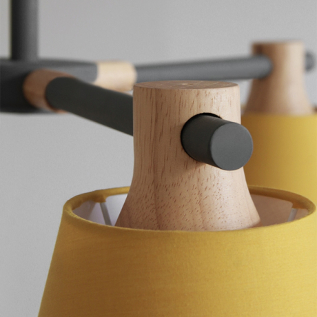 Люстра на штанге Natura A WHITE 8 ImperiumLoft NATURAAW01 (177988-26) 