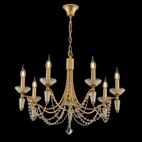 Люстра подвесная Freya Zoe FR2009PL-07G 