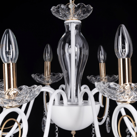 Люстра подвесная с лампочками DeMarkt 683015008+Lamps 