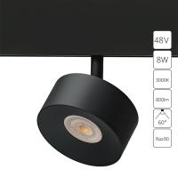 Трековый светильник 8W 3000К для магнитного шинопровода Arte Lamp Linea A4781PL-1BK