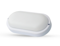 Ultraflash LBF-0903 C01 (Св-к LED влагозащищённый, 18 Вт, IP65, 220В, 6500К, овал) (15350)