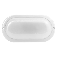 Ultraflash LBF-0903 C01 (Св-к LED влагозащищённый, 18 Вт, IP65, 220В, 6500К, овал) (15350)