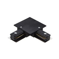 Однофазовый L-образный соединитель для встраиваемого шинопровода Barra Lightstar 501127