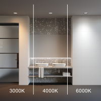 Встраиваемый светильник Maytoni Technical Okno DL055-24W3-4-6K-B