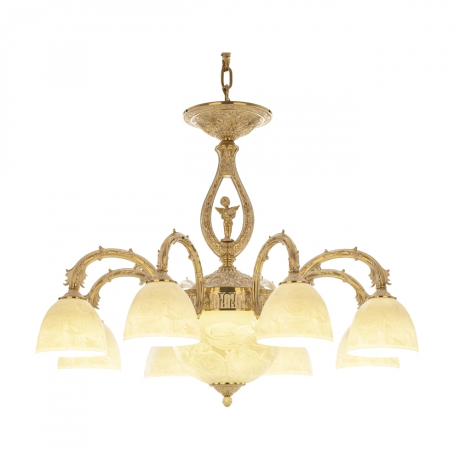 Люстра Bohemia Ivele Crystal 71409P/8/210 GW P1 D Rose FA10M 