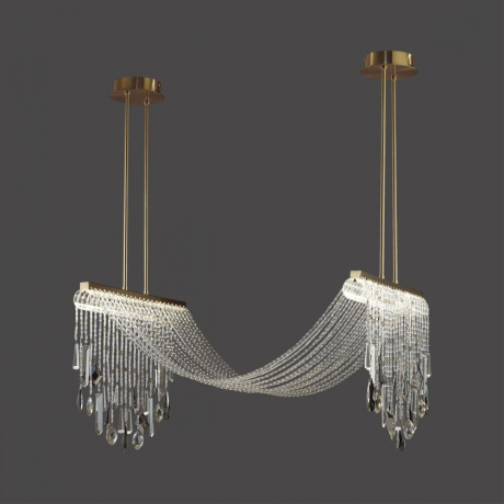 Подвесной светодиодный светильник Odeon Light Exclusive Hall Afina 5420/48L 