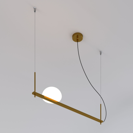 Подвесной светильник Eurosvet Stair 70145/1 латунь 