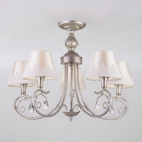 60069/5 серебро Потолочная люстра Eurosvet Incanto 