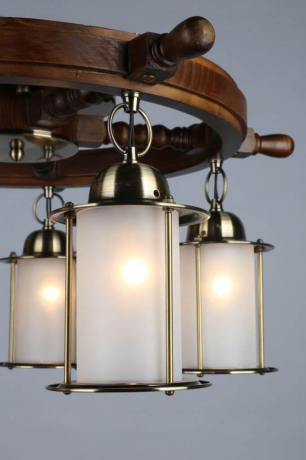 Люстра с поддержкой Маруси потолочная Omnilux OML-50307-05-M 