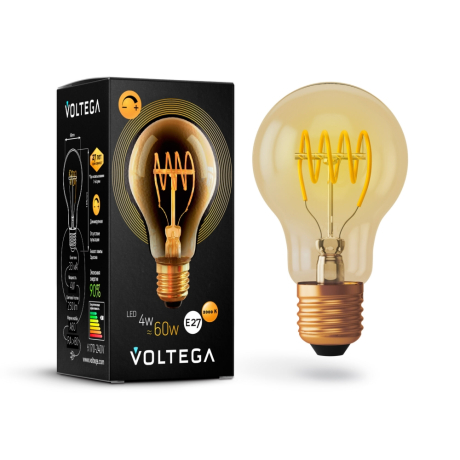 Лампа светодиодная Voltega General purpose bulb E27 4Вт 2000K 7078 