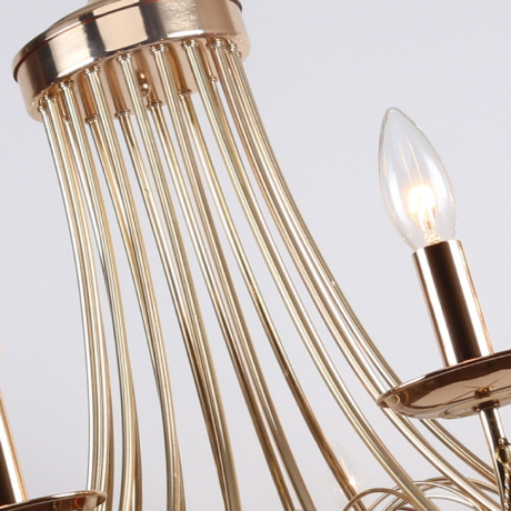 Большая люстра со светодиодными лампочками, комплект от Lustrof. №179019-616781 