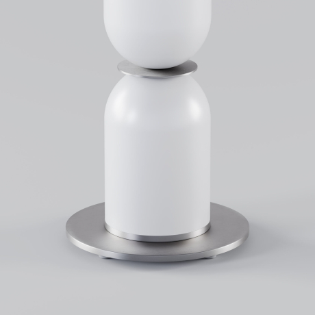 Настольная лампа декоративная Eurosvet Caprera 01153/1 никель 