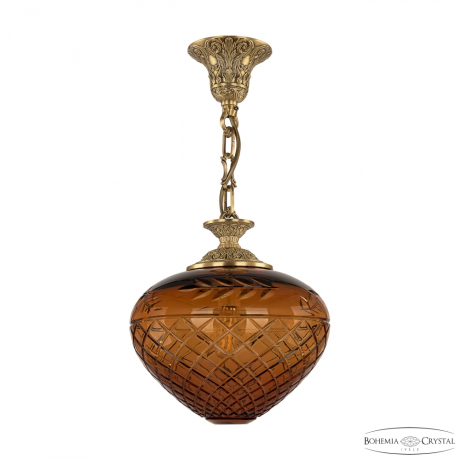 Подвесной светильник Bohemia Ivele Crystal 7003P 7003P/23 FP Amber/H-1B 