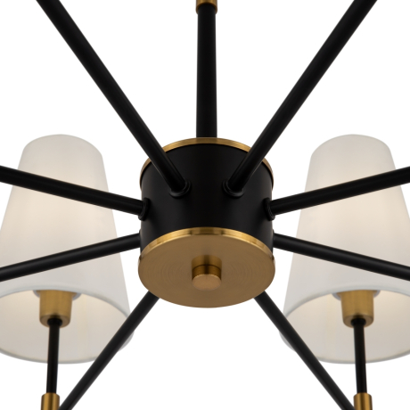 Люстра на штанге Freya Tida FR5196PL-08BBS 