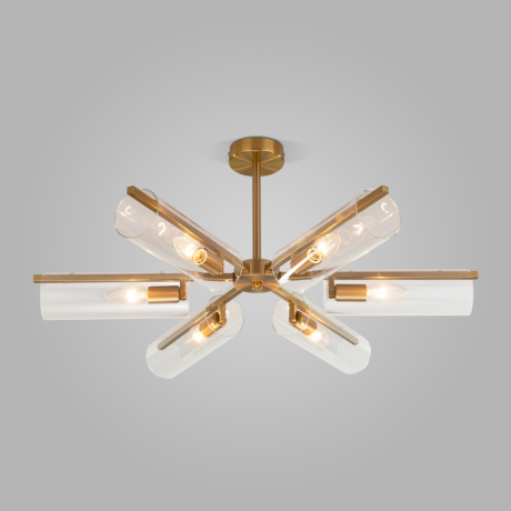 Люстра на штанге Eurosvet 70144/6 латунь (a060897) 