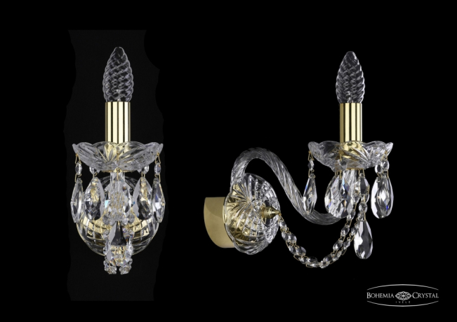 1402B/1/160/G Бра Bohemia Ivele Crystal 