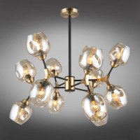 Люстра потолочная с лампочками Omnilux OML-93407-12+Lamps