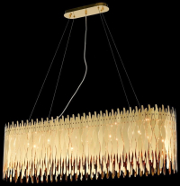 Люстра подвесная со светодиодными лампочками E14, комплект от Lustrof. №277090-623190