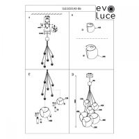 Подвесной светильник Evoluce Satturo SLE103143-06