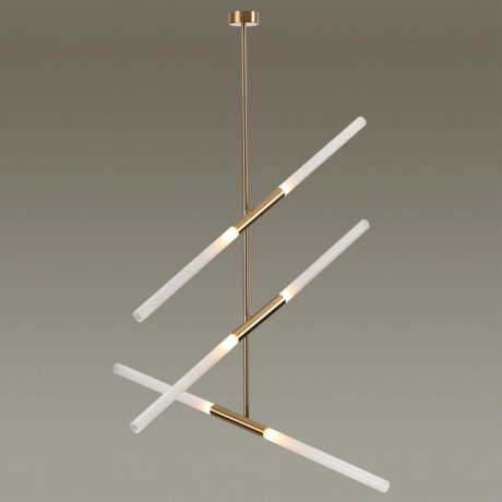 Люстра на штанге Odeon Light Soho с поддержкой Алиса 4306/6-А 